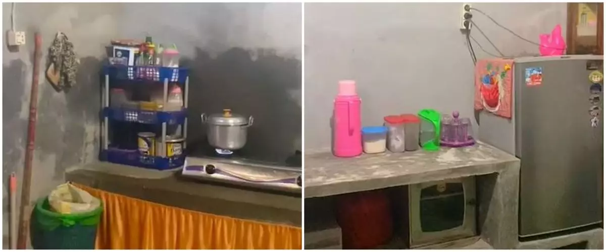 Bujet Rp 100 ribuan bisa bikin dapur luas 2x1 meter jadi estetik, 11 potretnya bikin berdecak kagum
