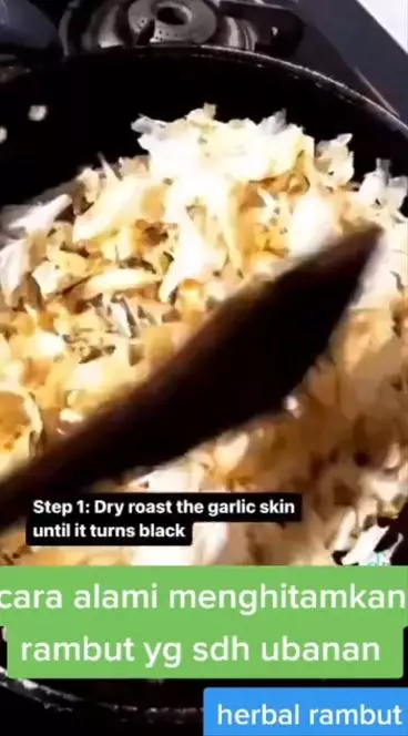 Trik hitamkan uban untuk samarkan rambut putih pakai 1 jenis kulit bumbu dapur Berbagai sumber