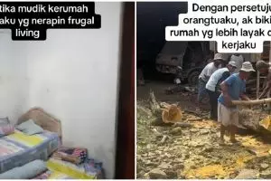 Wanita ini makeover rumah bak gudang milik orang tuanya yang frugal living, 9 hasilnya serasa istana