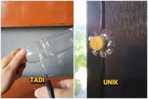 Kelewat kreatif, warganet ini bagikan cara praktis bikin pengunci pintu rumah dari botol bekas