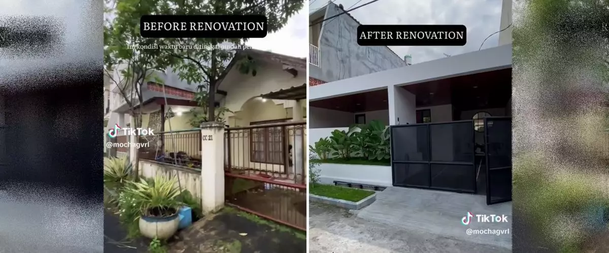 Rumah tua dimakeover jadi modern, 11 potretnya seolah beli hunian baru