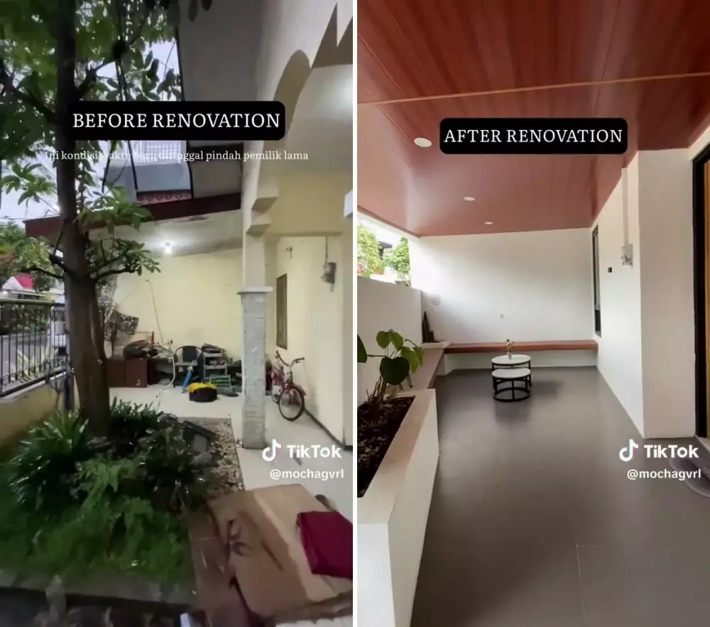 renovasi rumah tua jadi kekinian © TikTok renovasi rumah tua jadi kekinian © TikTok