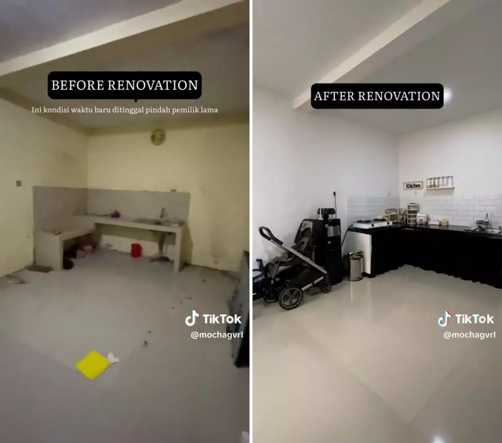 renovasi rumah tua jadi kekinian © TikTok renovasi rumah tua jadi kekinian © TikTok
