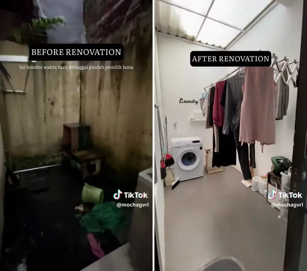 renovasi rumah tua jadi kekinian © TikTok renovasi rumah tua jadi kekinian © TikTok