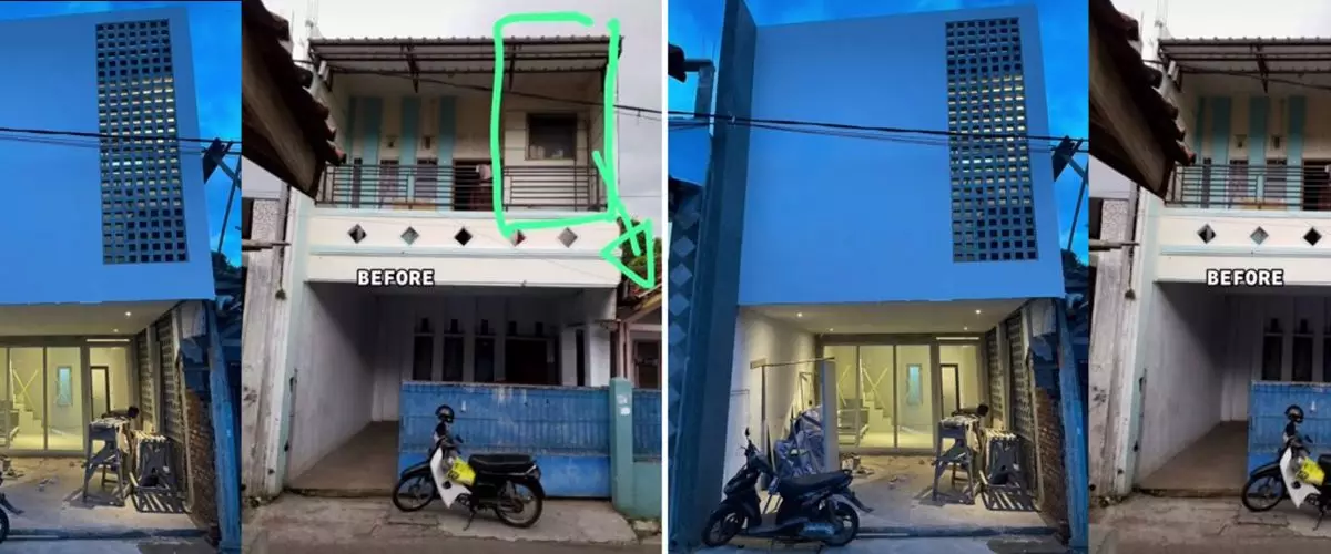 Rumah jadul dua lantai zaman dulu dimakeover pol-polan, 11 hasilnya bikin pengin cepat punya hunian