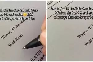 Tak menyangka jadi guru, wanita ini menyesal bikin tanda tangan asal-asalan, hasilnya bikin ngakak