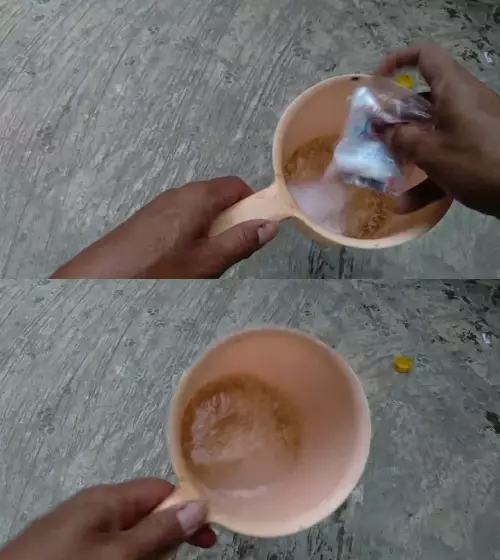 bersihkan noda membandel badan mesin cuci © YouTube