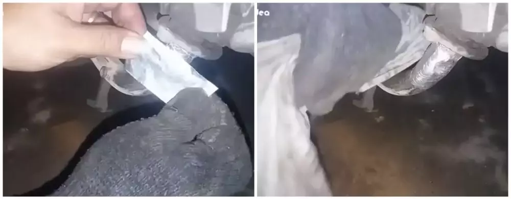 Cara cepat menambal knalpot motor © YouTube