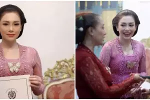 9 Potret Celine Evangelista mendapatkan gelar bangsawan dari Keraton Surakarta, begini nama lengkapnya