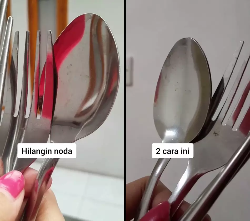 bersihkan sendok kusam pakai baking soda © 2025 TikTok bersihkan sendok kusam pakai baking soda © 2025 TikTok