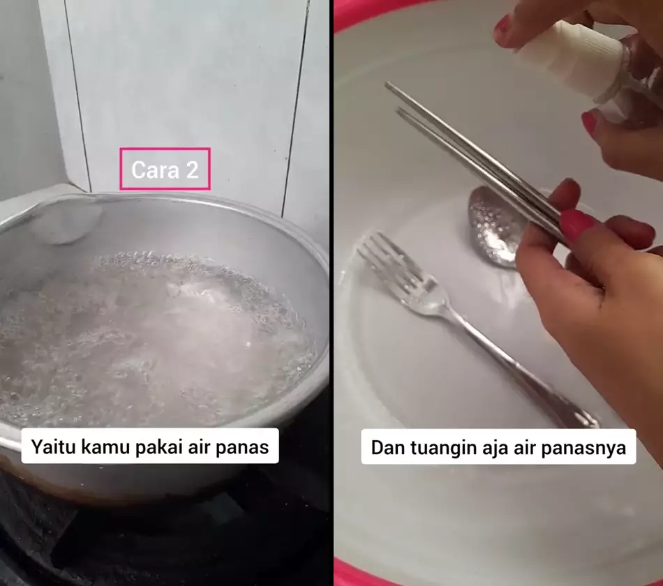 bersihkan sendok kusam pakai baking soda © 2025 TikTok bersihkan sendok kusam pakai baking soda © 2025 TikTok