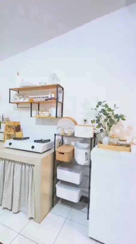dapur mungil tanpa kitchen set © 2023 brilio.net