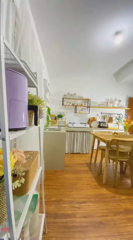 dapur mungil tanpa kitchen set © 2023 brilio.net