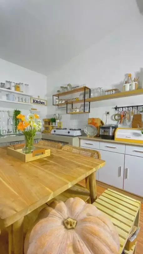 dapur mungil tanpa kitchen set © 2023 brilio.net