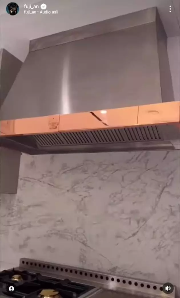 dapur Raffi Ahmad ada kompor miliaran © Berbagai sumber