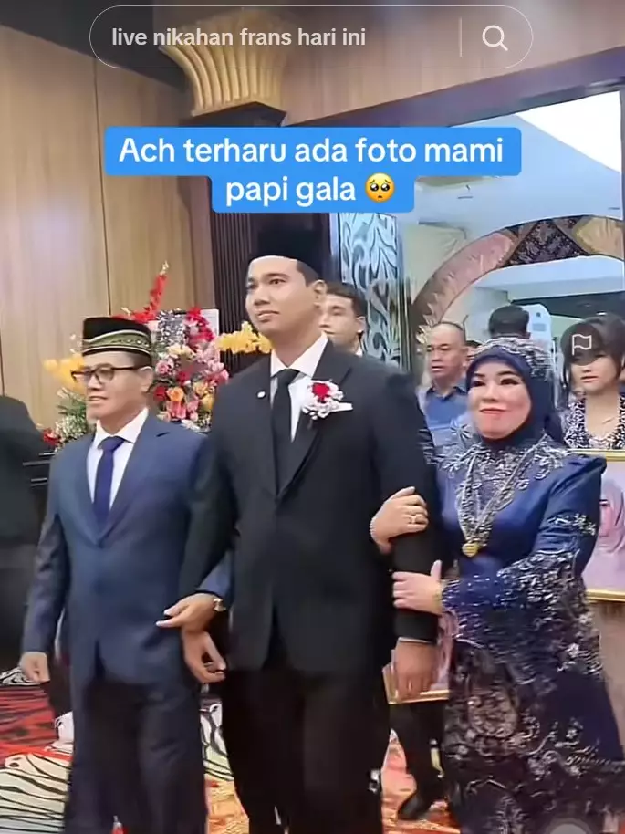 Momen pernikahan Frans Faisal © Berbagai sumber