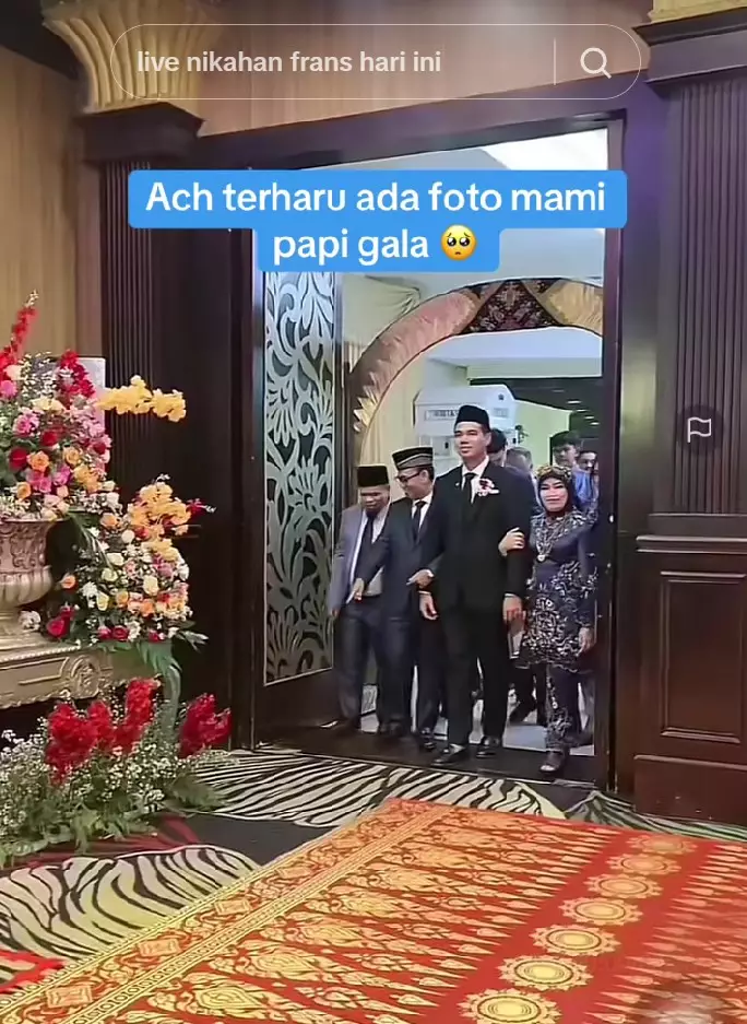 Momen pernikahan Frans Faisal © Berbagai sumber