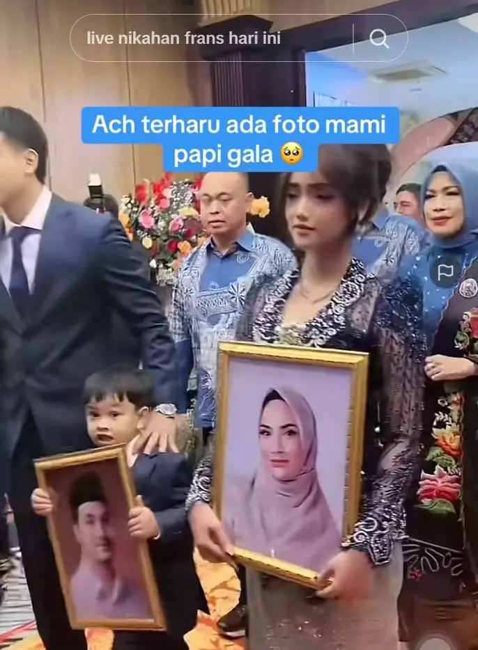Momen pernikahan Frans Faisal © Berbagai sumber