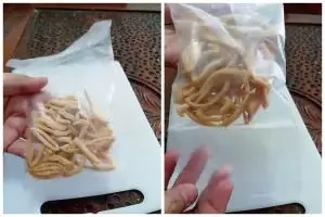 Tak perlu pakai alat vakum dan ziplock, ini trik mengemas plastik makanan agar lebih rapat kedap udara