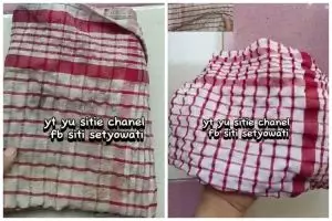 Cara praktis cuci serbet dapur dekil dan jamuran ini ampuh bikin bersih lagi meski tanpa disikat