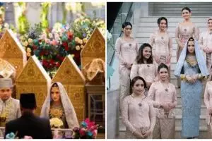 7 Momen pernikahan Ochi Rosdiana dan Luthfi Arif, mewah dengan nuansa adat Minang