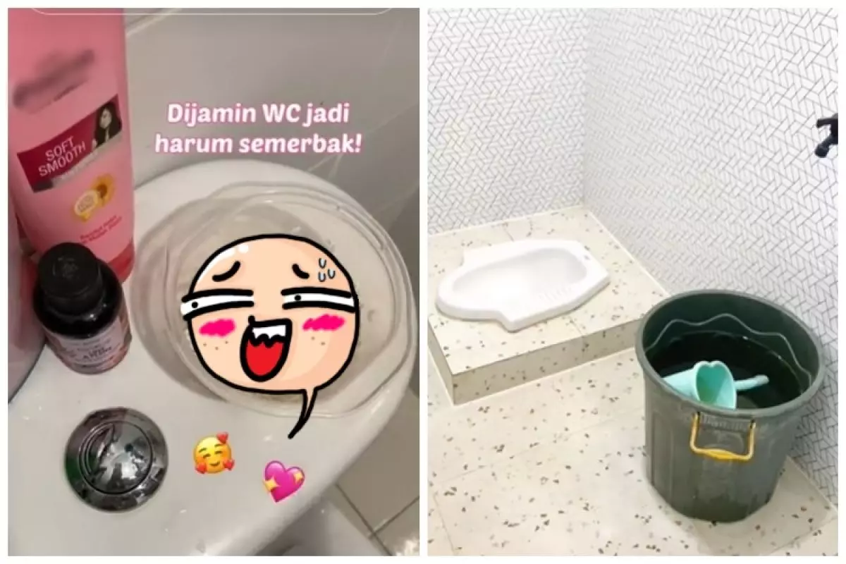 Trik simpel mengusir bau pesing di kamar mandi cuma pakai 1 bahan dapur, bukan diberi kapur barus