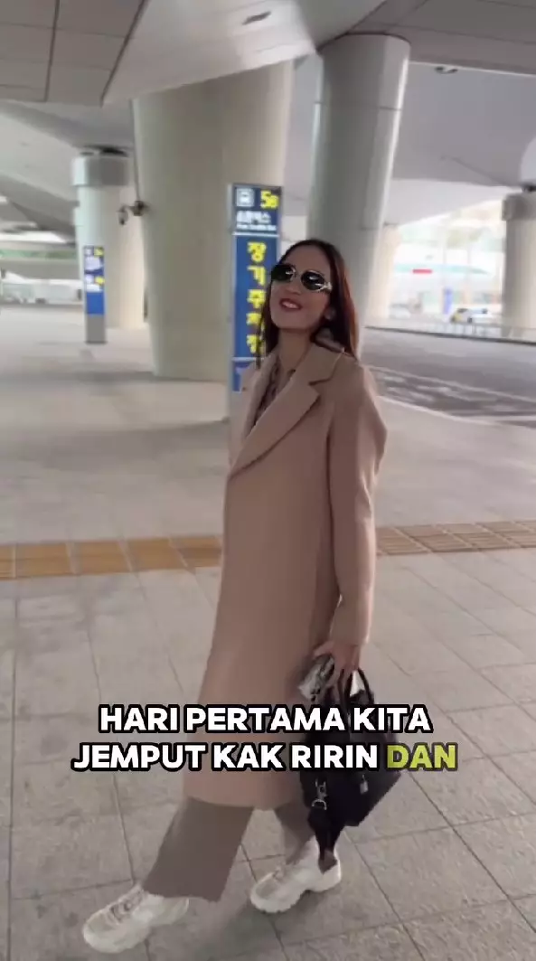 Ririn dan Ijonk ke Korea © Instagram