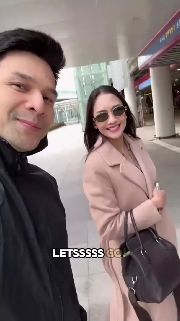 Ririn dan Ijonk ke Korea © Instagram