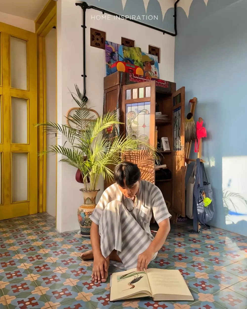 interior rumah ramping serasa negeri dongeng © TikTok