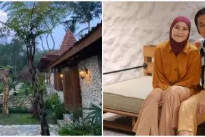 Dibangun di tengah hutan, intip 10 potret vila baru Zaskia Adya Mecca