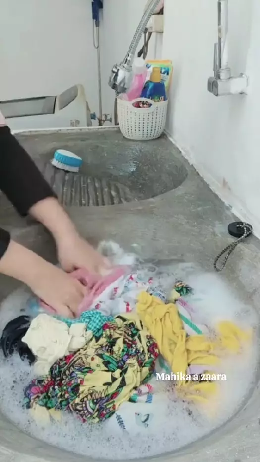 dapur beralas semen interiornya antimainstream © TikTok