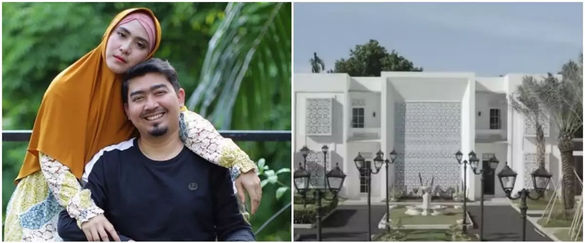 Punya rumah megah bak istana Timur Tengah, 8 potret interior dapur Ustaz Solmed mungil cuma segaris