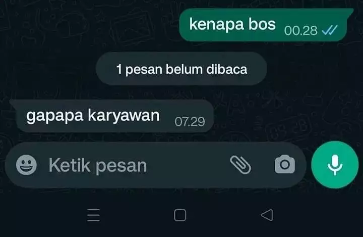 Chat teman bikin geregetan pol Berbagai sumber