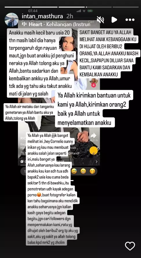 Curhat Ibunda Ratu Sofya soal dugaan prewedding © Berbagai sumber