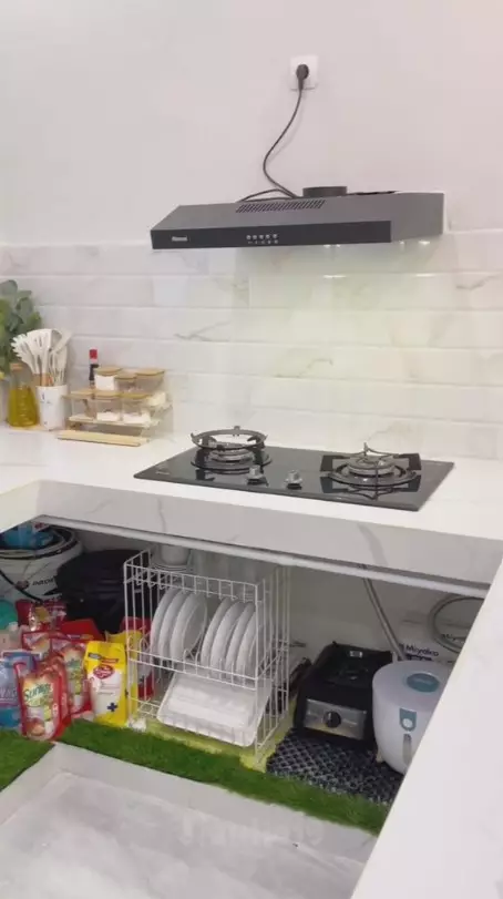 dapur rumah subsidi tipe 30 mewah © 2023 brilio.net