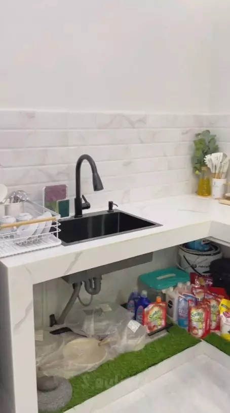 dapur rumah subsidi tipe 30 mewah © 2023 brilio.net