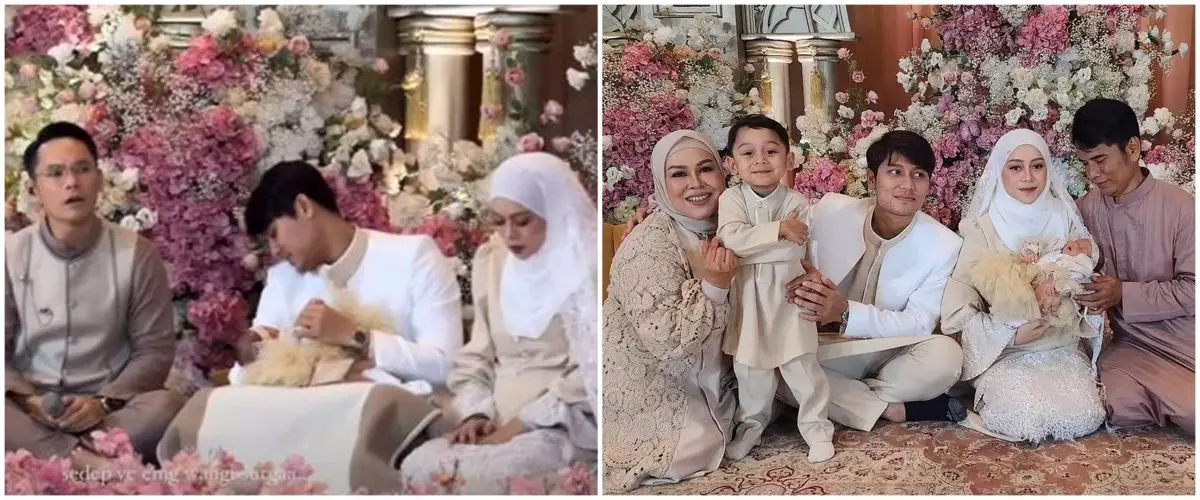 9 Momen akikah anak kedua Lesty Kejora dan Rizky Billar, nama putrinya jadi sorotan