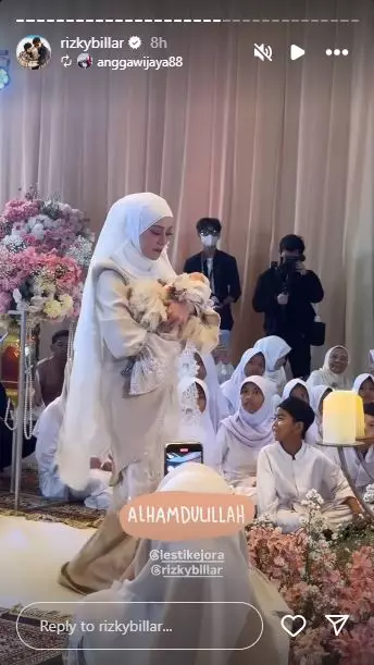 akikah anak kedua lesty kejora dan rizky billar  © 2025 Instagram akikah anak kedua lesty kejora dan rizky billar  © 2025 Instagram
