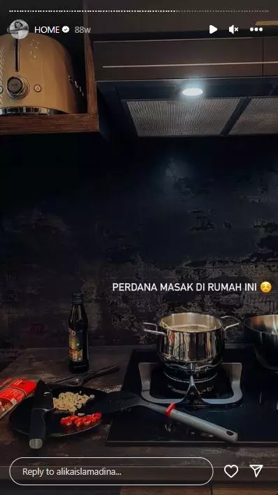 dapur alika islamadina © Instagram