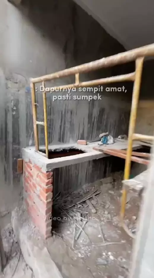 makeover dapur diejek sempit pol © TikTok makeover dapur diejek sempit pol © TikTok