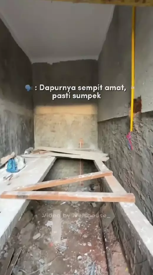 makeover dapur diejek sempit pol © TikTok makeover dapur diejek sempit pol © TikTok