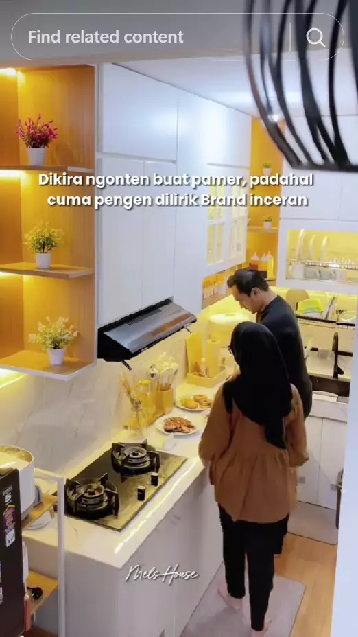makeover dapur diejek sempit pol © TikTok makeover dapur diejek sempit pol © TikTok
