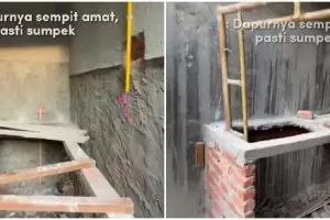 Tampilan awal dapurnya diejek sempit pol, 9 potret usai makeover ini estetiknya bikin kicep nyinyiran