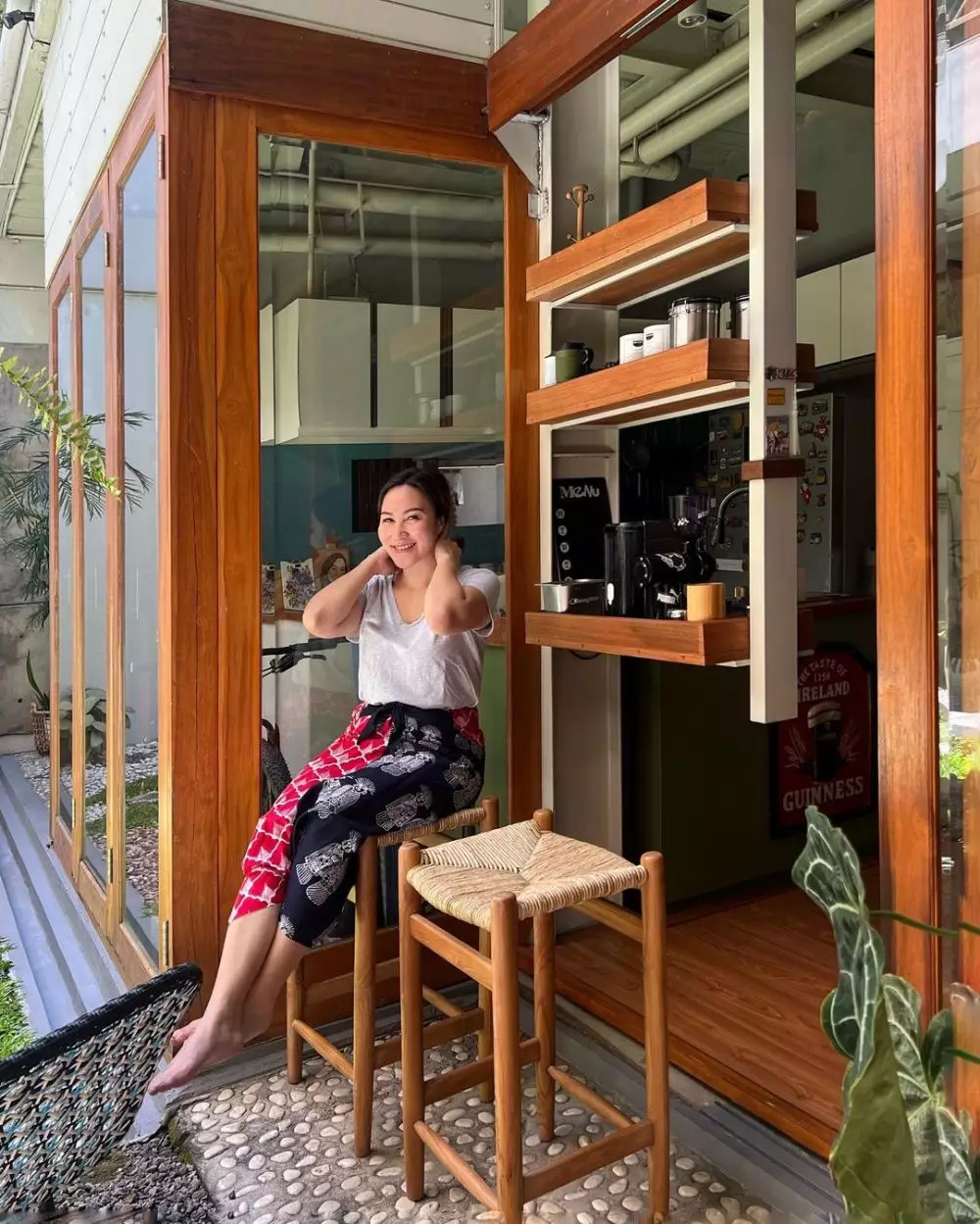 potret dapur rio febrian ala warung kopi © instagram