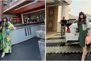 Punya meja Rp 200 juta, intip 9 potret ruang makan bos skincare Mami Sultan, penuh perabot nuansa emas