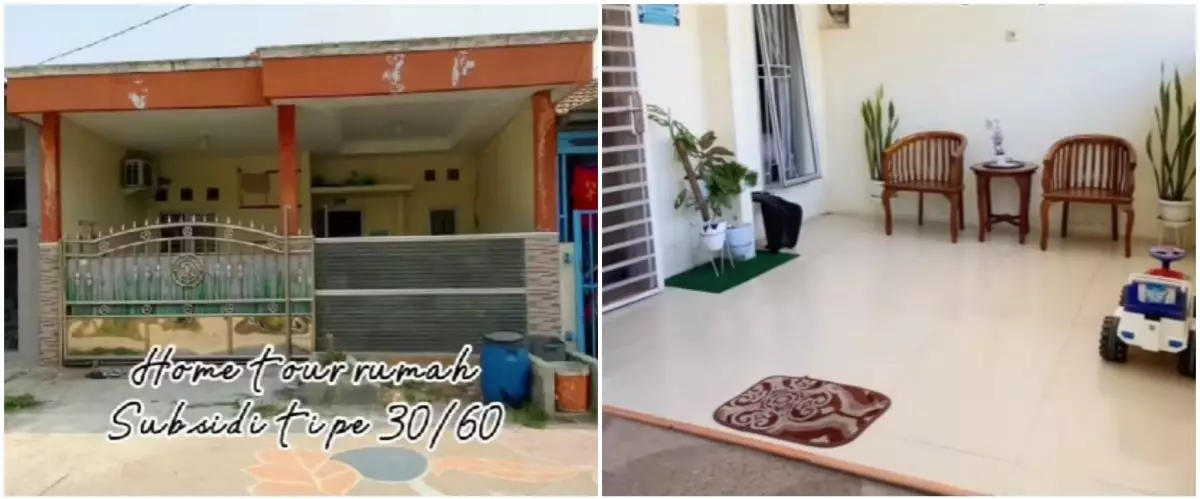 11 Potret rumah subsidi tipe 30 ini interiornya antimainstream, desain tangganya tuai hujatan netizen