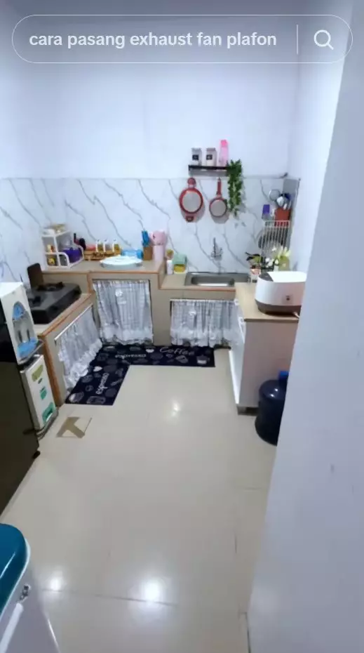 rumah subsidi interiornya antimainstream © TikTok