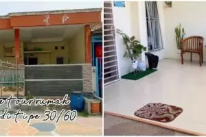 11 Potret rumah subsidi tipe 30 ini interiornya antimainstream, desain tangganya tuai hujatan netizen