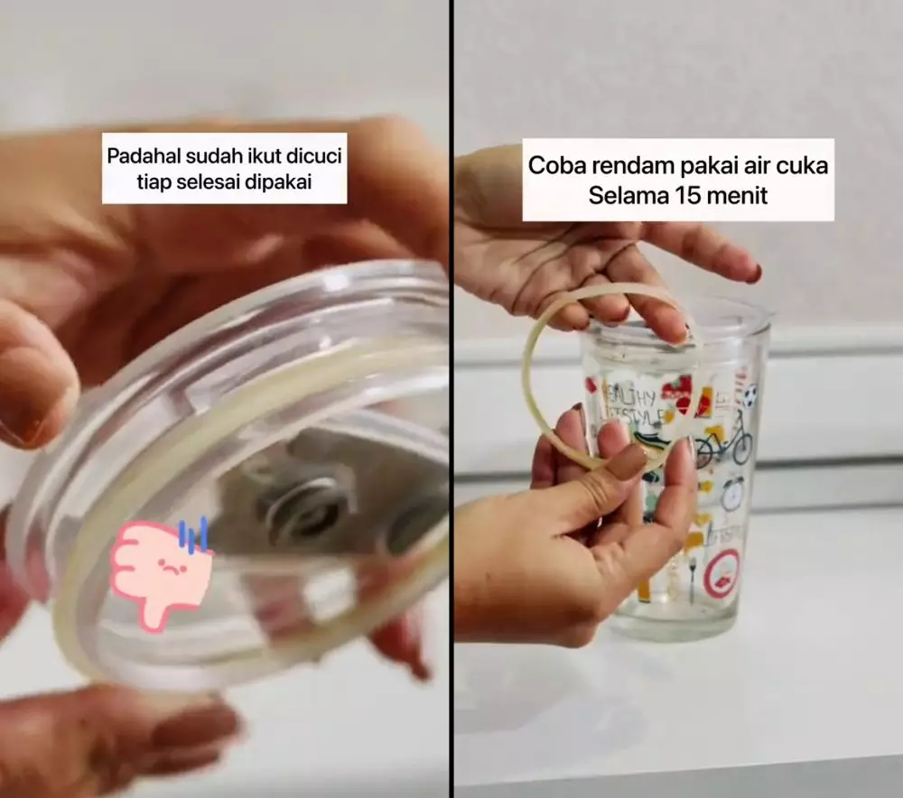 bersihkan karet silikon tutup botol berjamur © 2025 TikTok bersihkan karet silikon tutup botol berjamur © 2025 TikTok