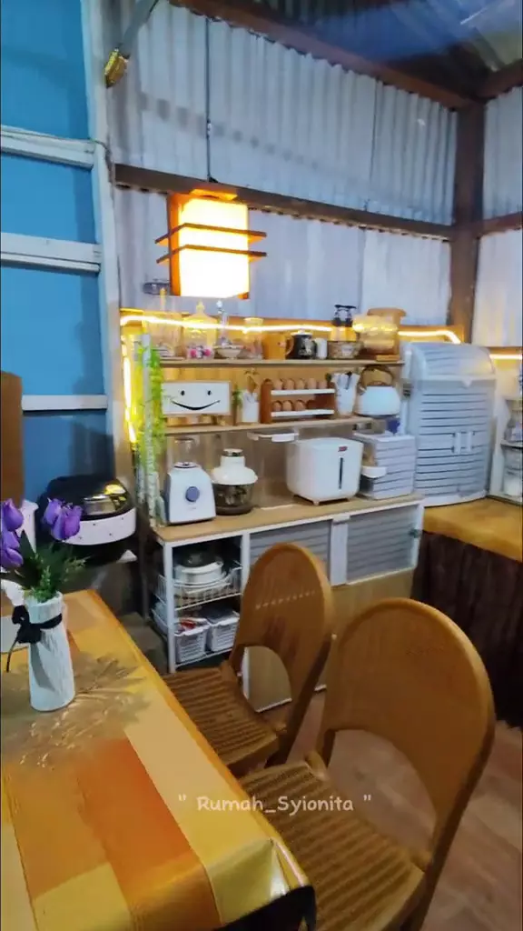 makeover dapur seng kontrakan jadi estetik © 2025 TikTok